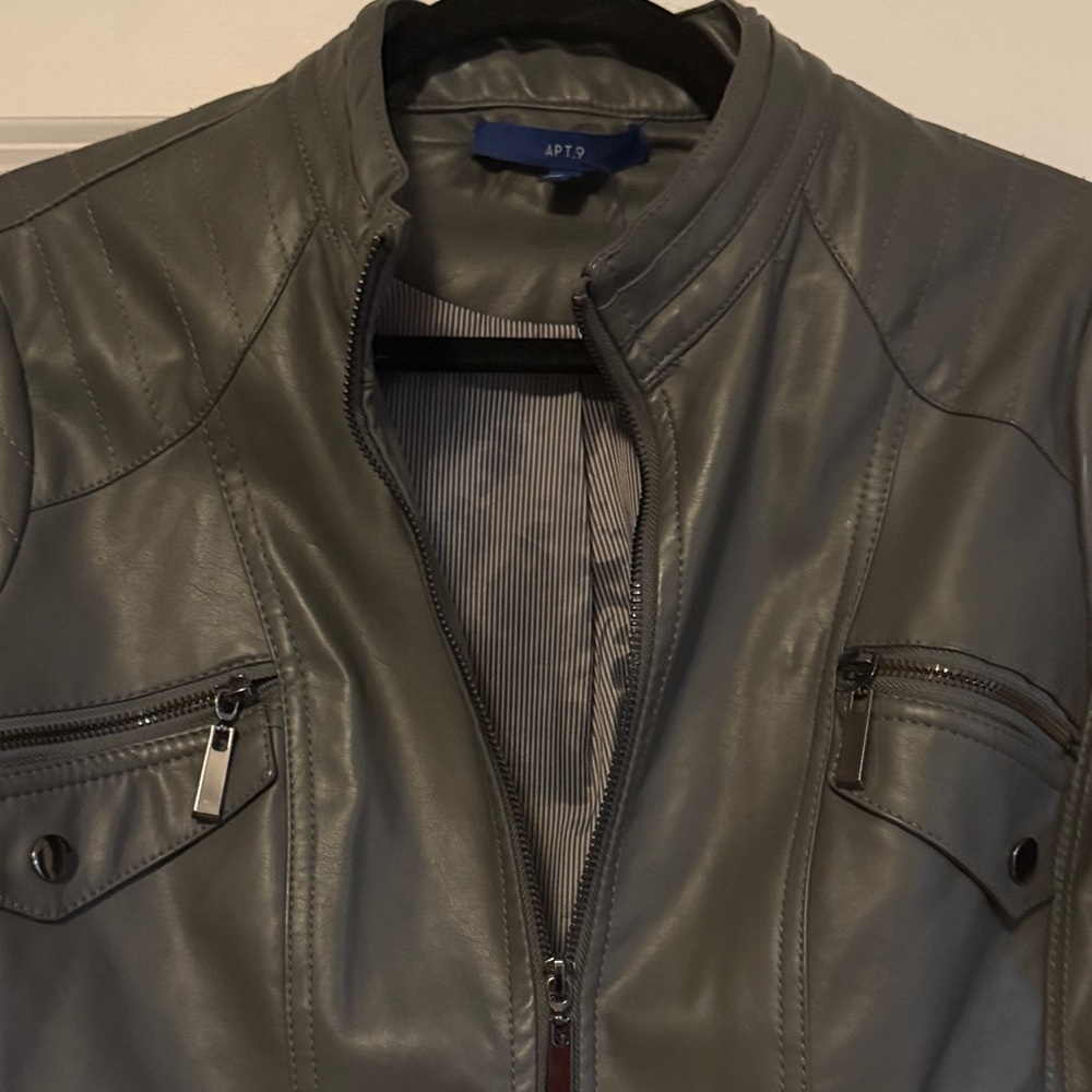 Apt. 9 Womans Gray Lightweight Jacket - image 2